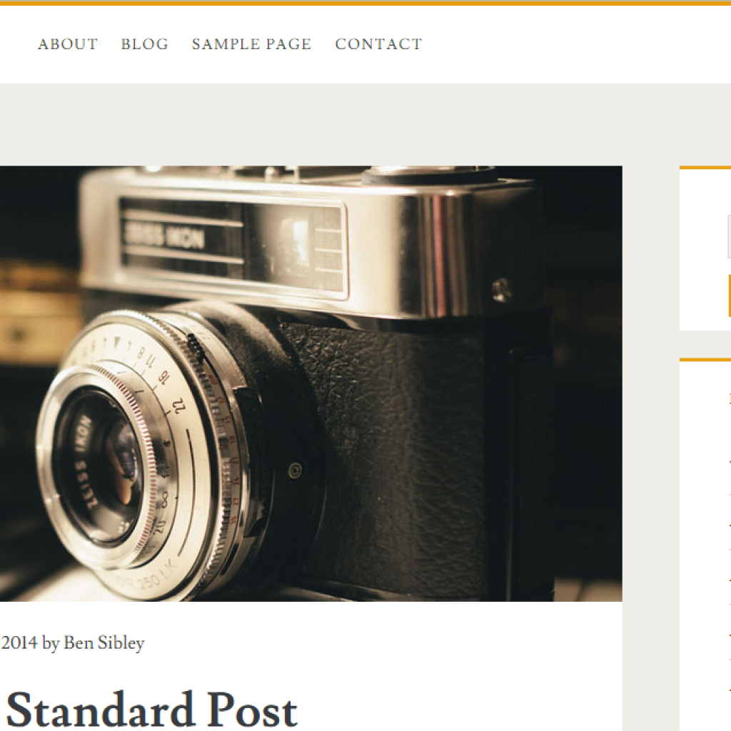 Best Free WordPress Theme For Niche Site And Blog Site