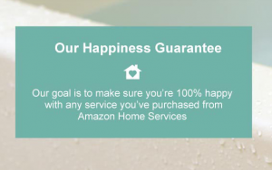 Amazon’s Happiness Guarantee
