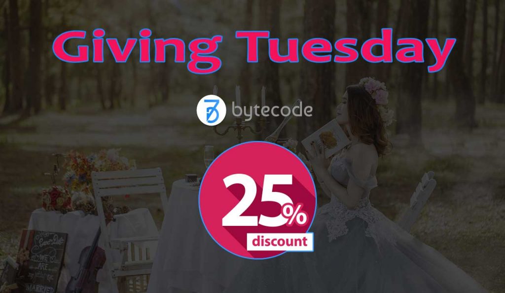 Giving Tuesday Discount From ByteCode