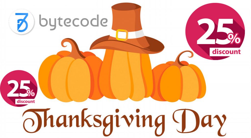 Thanksgiving Day Deals From ByteCode